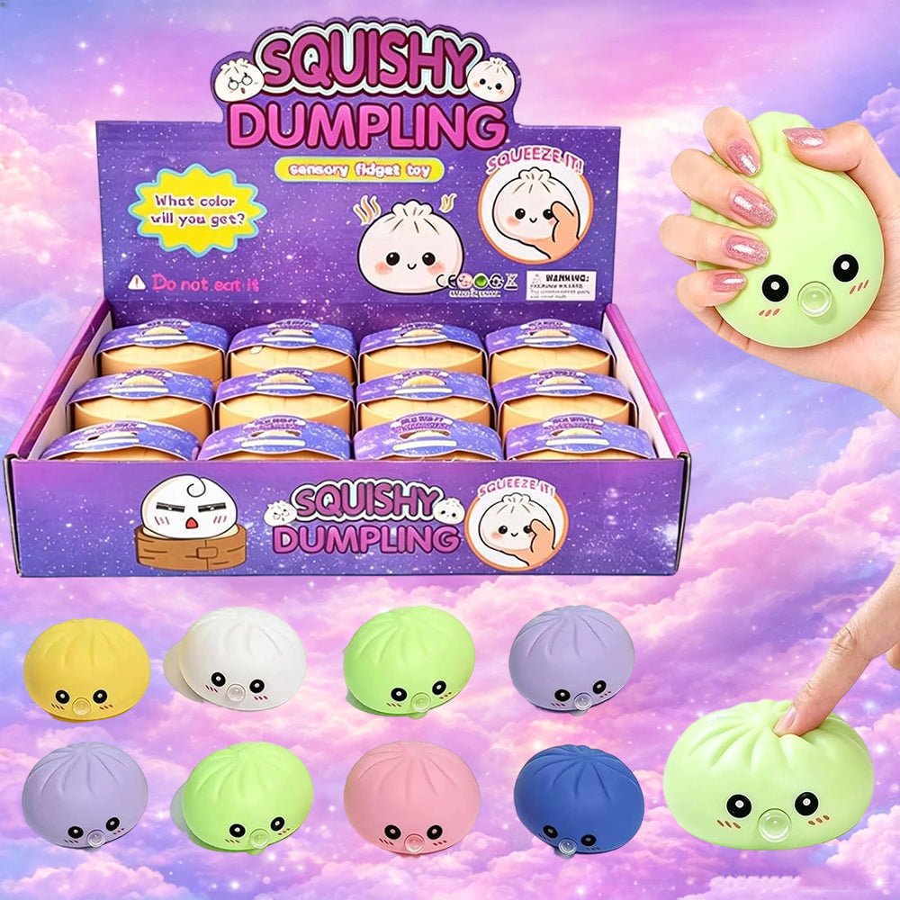 12PCS Cute Dumpling Squishy Set - Dumpling Squishy Sale